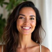 Portrait of Emily Rodriguez, client of Veritas Bloom