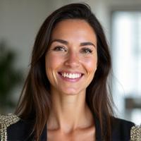 Portrait of Sarah Jenkins, client of Veritas Bloom